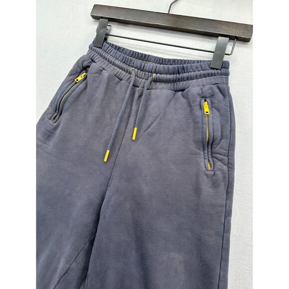 Lazy Oaf Banana Lounge Set Size S Gray 2 Piece Sweatshirt Pants Cropped Pockets - Picture 5 of 13